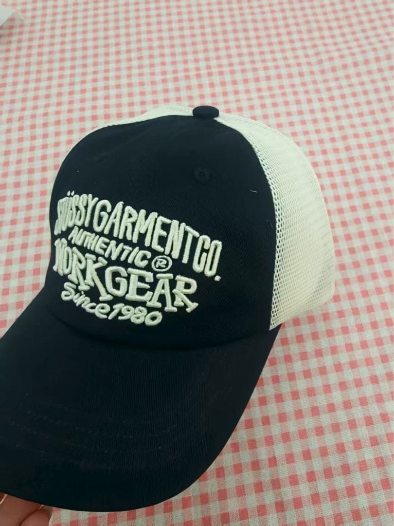 STÜSSY WORK GEAR メッシュキャップ