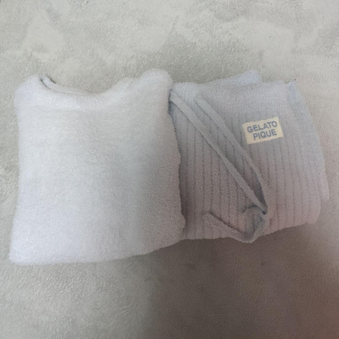 ★新品!!gelato pique ライトブルー ルームウェアセット★