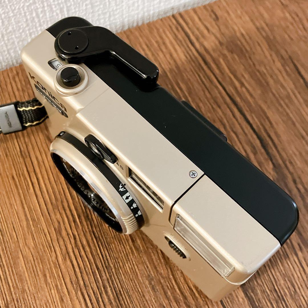 Konica コニカc35EF3 フィルムカメラ 動作確認済　ゴールド