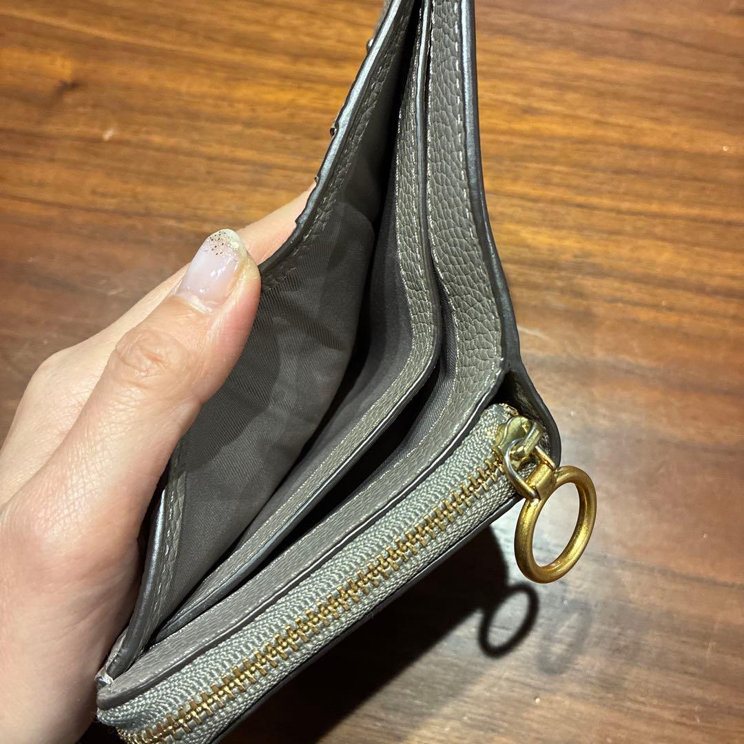 Tory Burch グレー 二つ折り財布