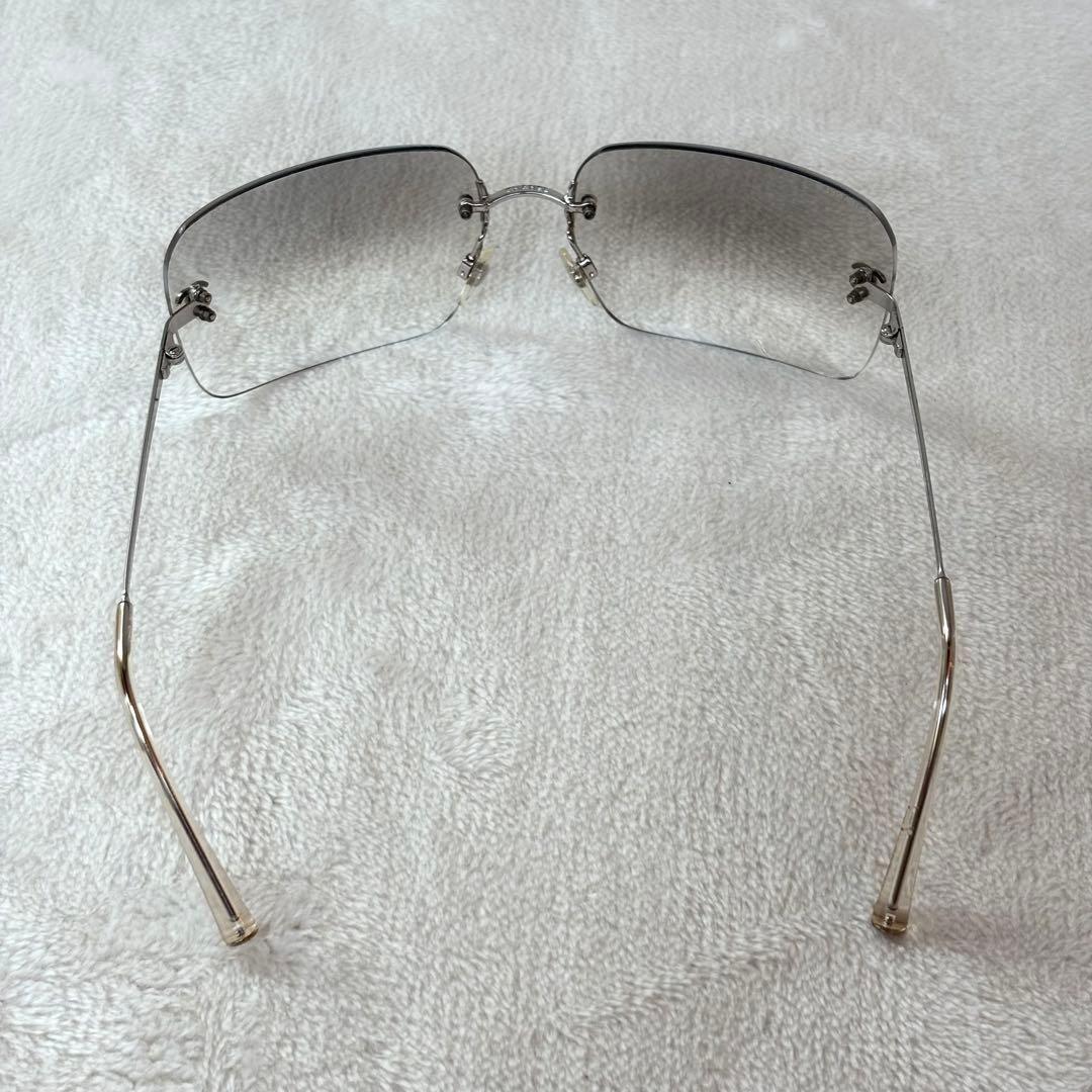 CHANEL 4017 C.124/61 リムレス　サングラス　ココマーク