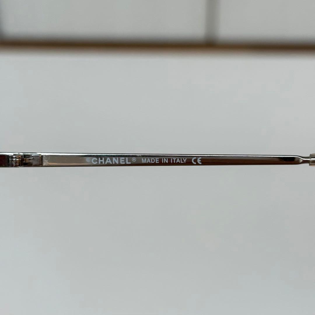 CHANEL 4017 C.124/61 リムレス　サングラス　ココマーク