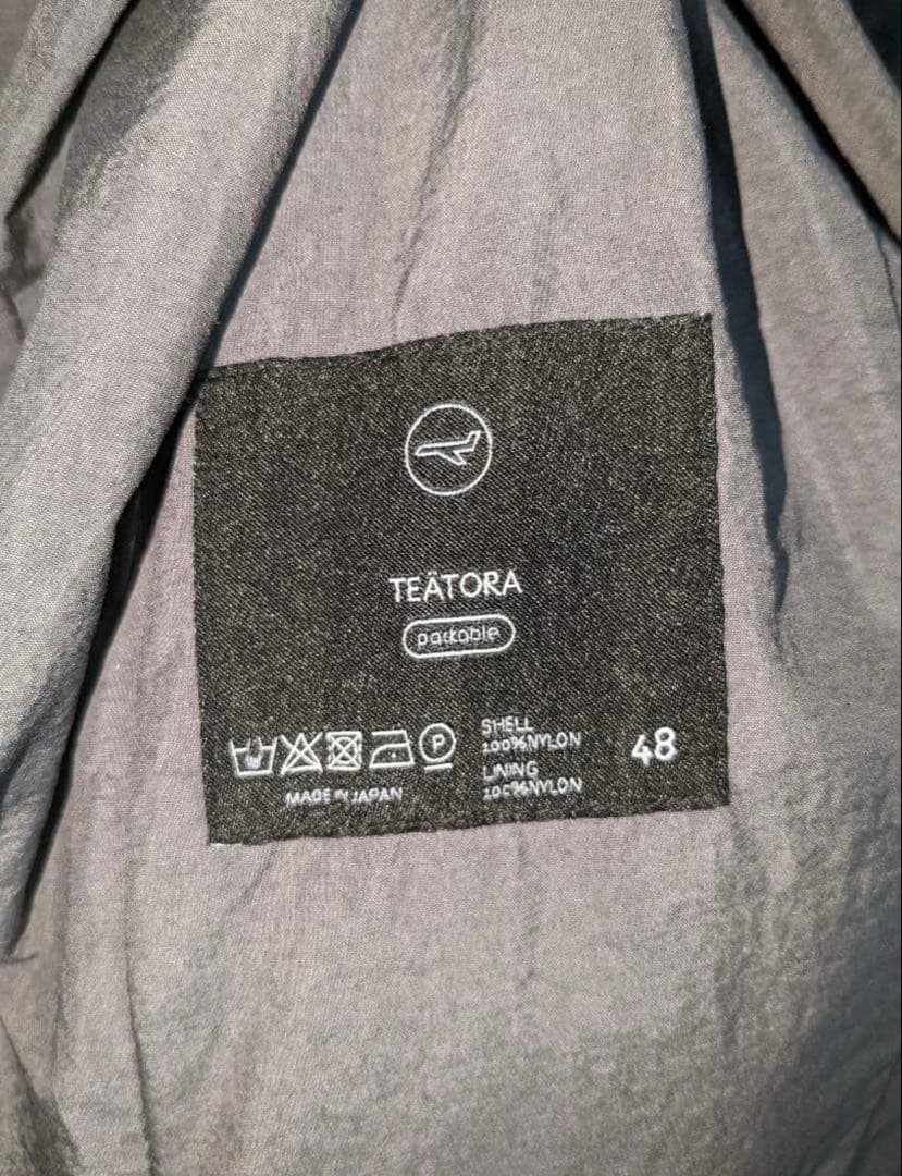 TEATORA device jacket packable 48 古着