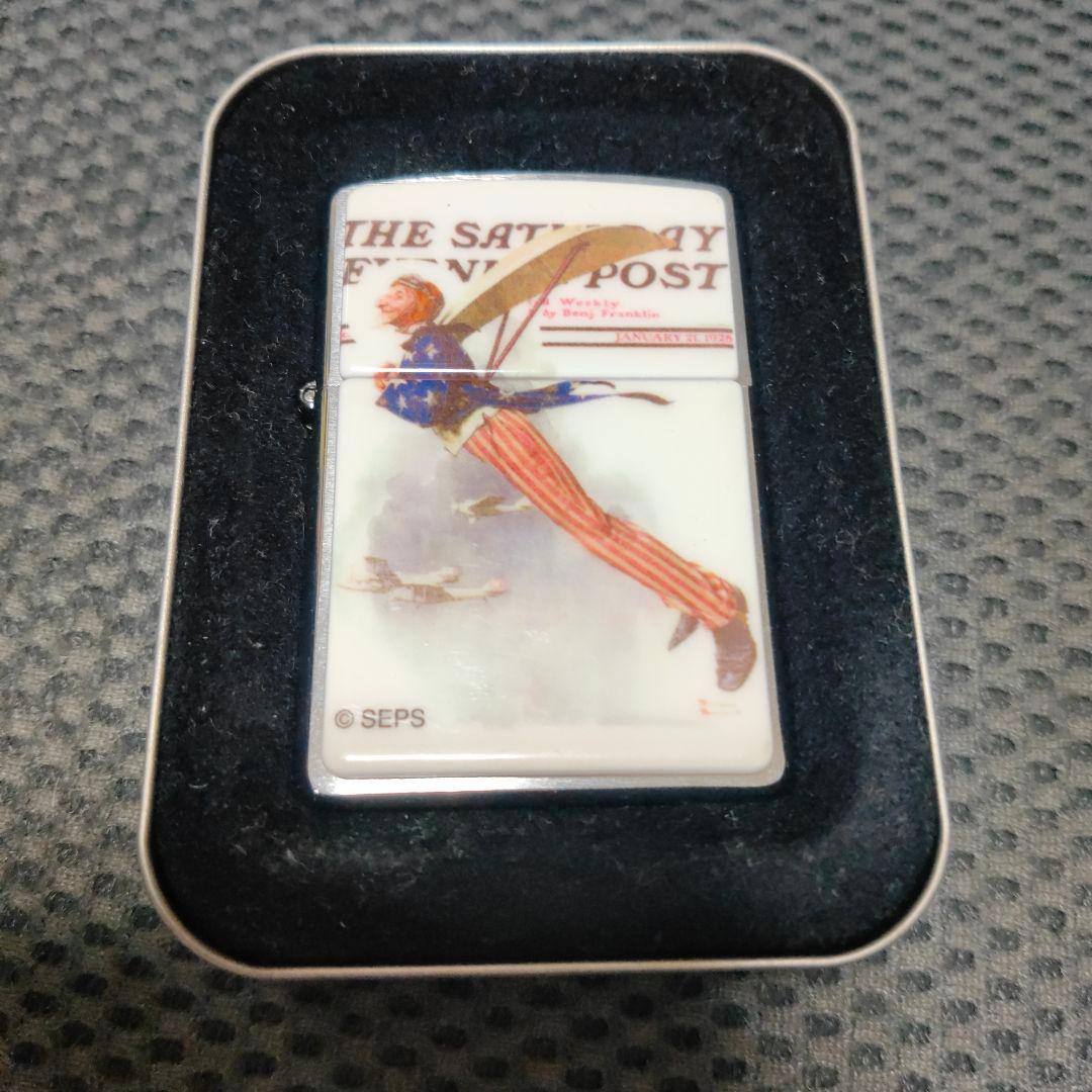 ZIPPO ノーマンロックウェル　2002年製ジッポ