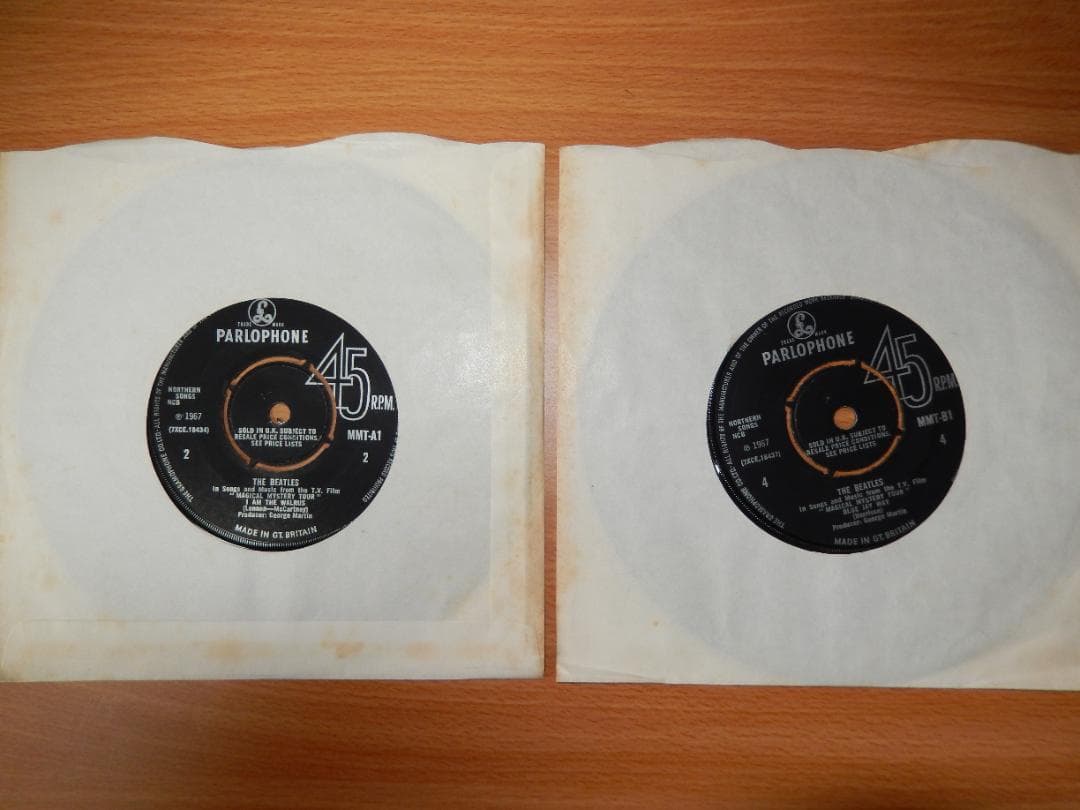 洋楽 beatles magical mystery tour uk mono ep