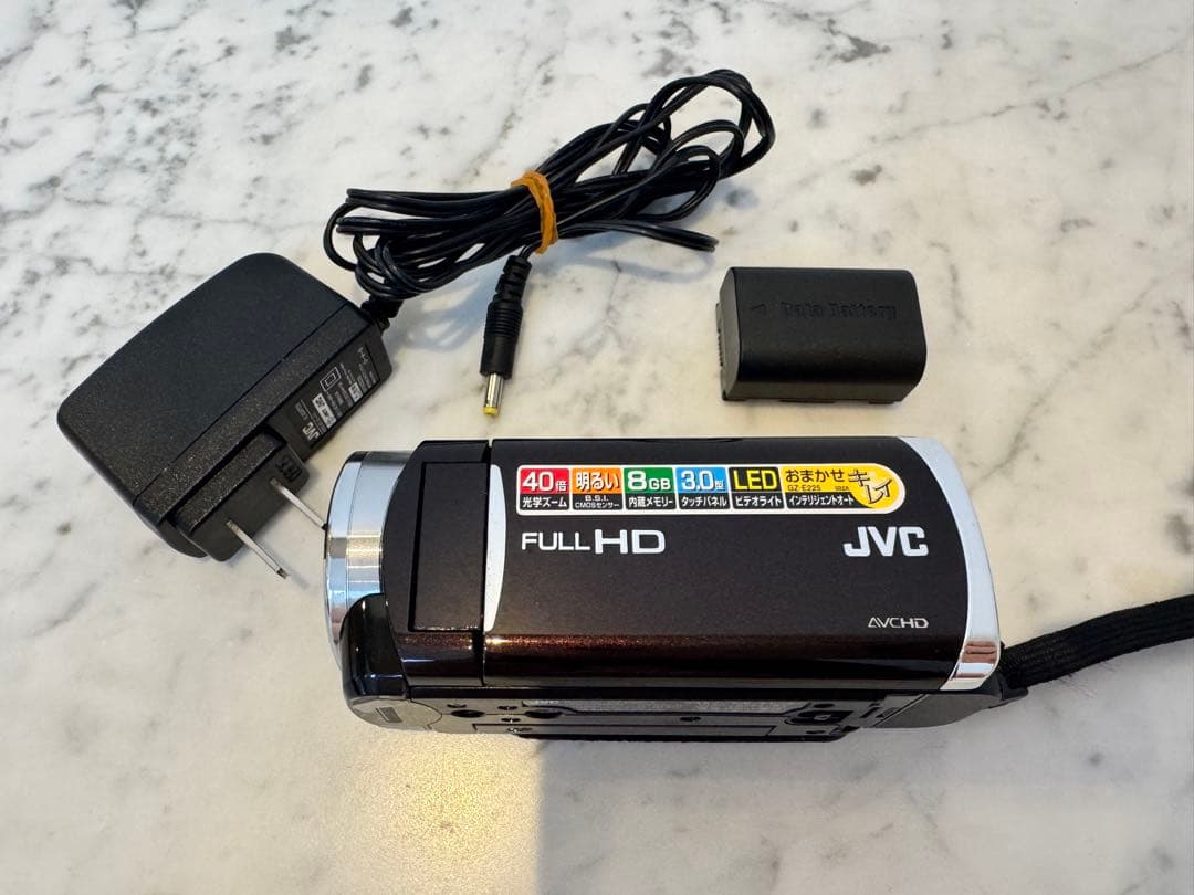 【動作確認済み】JVC Everio GZ-E225-T フルHD
