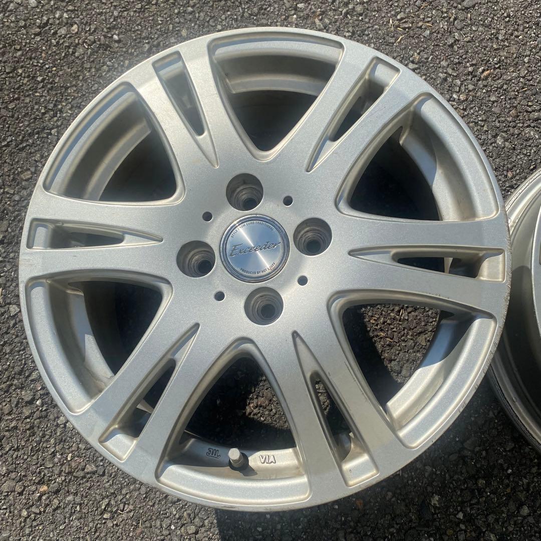 【送料無料】15×6J+53 5H 100 15インチホイール　Exceeder