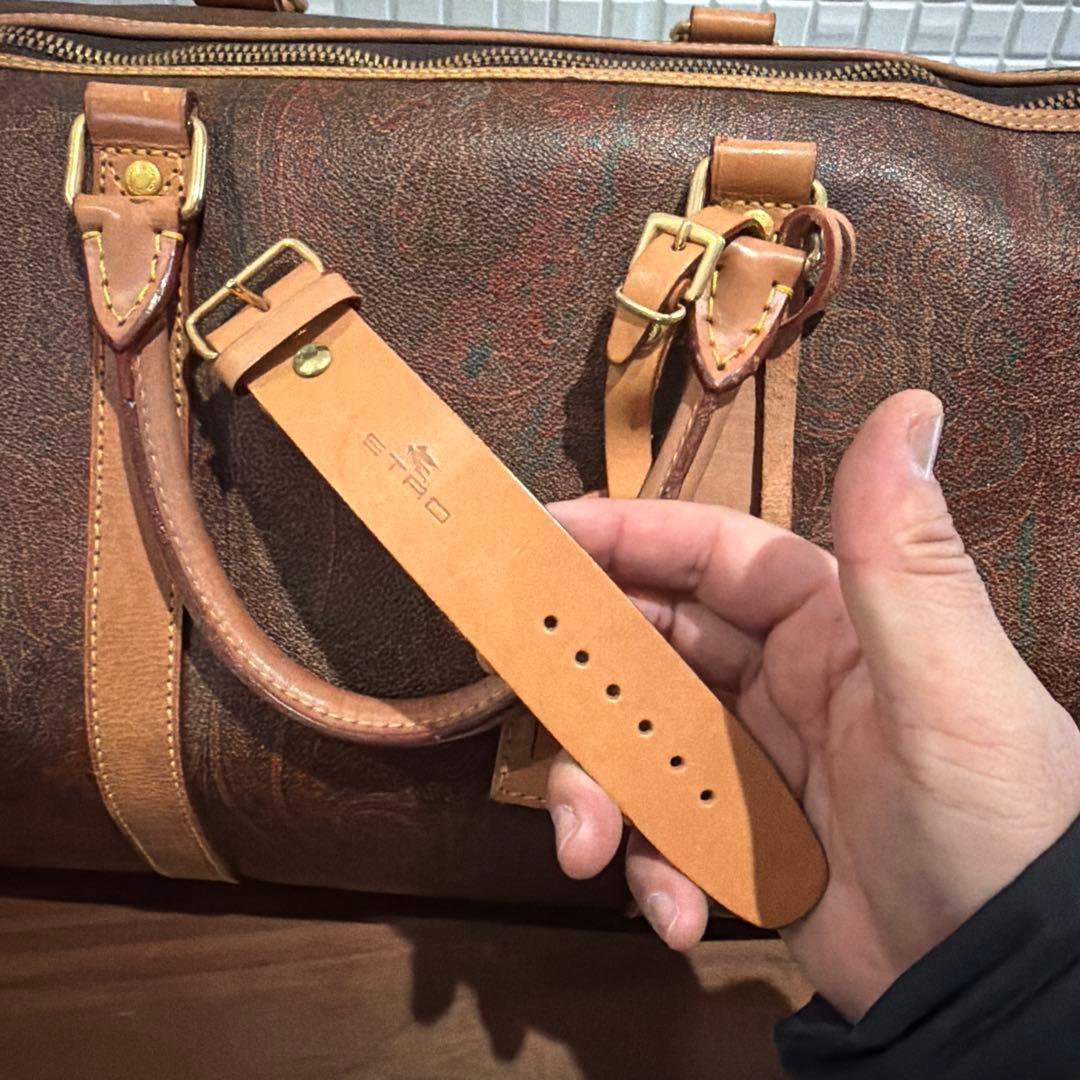 ETRO エトロ ペイズリー 大型 ボストンバッグ 旅行用バッグ 男女兼用
