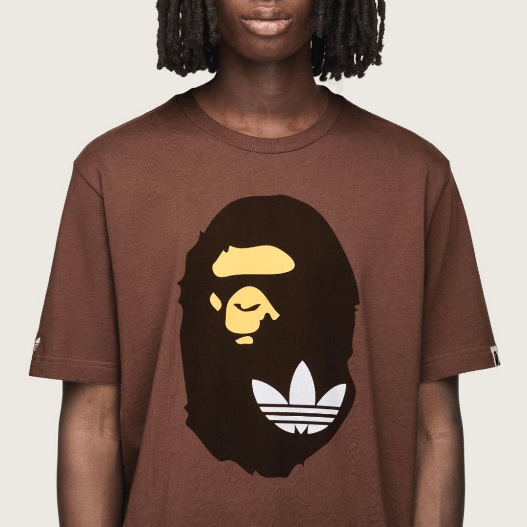 新品未開封 国内正規 BAPE X adidas APE HEAD TEE　XL