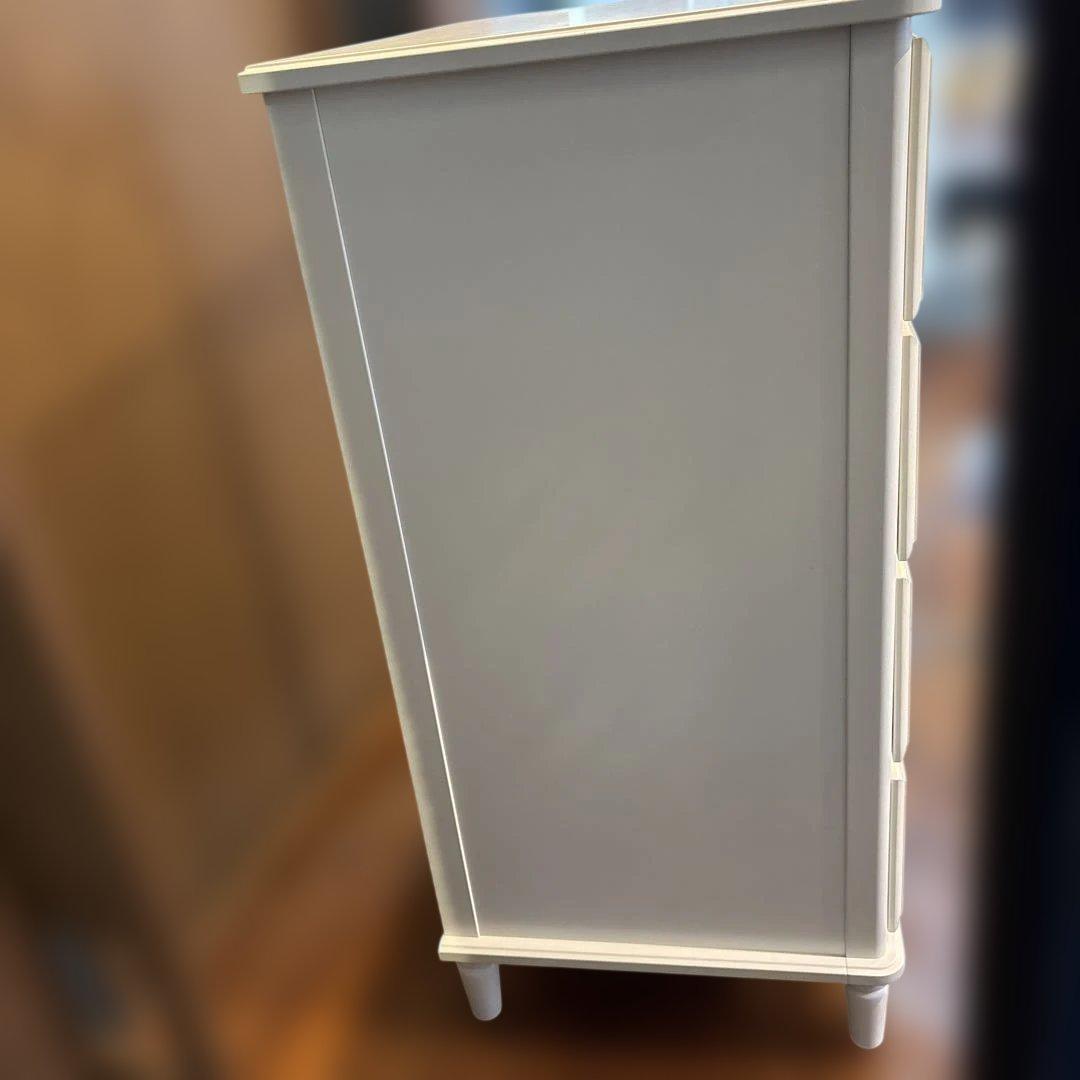 【送料8600円込み】IKEA イケア ティッセダール 白 チェスト