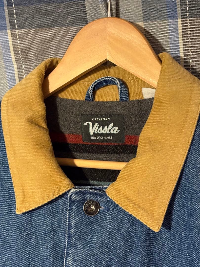【中古美品】VISSLA ジャケット アウター カバーオール メンズ