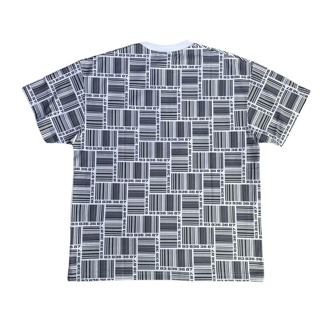 【新品未使用】VTMNTS バーコードモノグラム　Tシャツ　Mサイズ