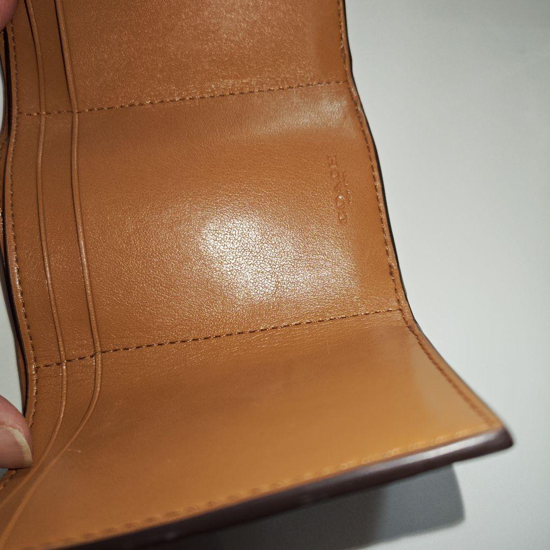 COACH　りんご　三つ折り財布