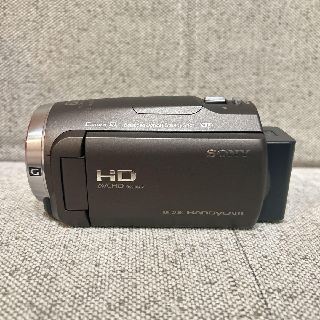 【美品】SONY HDR-CX680 HD 純正付属品・元箱付き ビデオカメラ