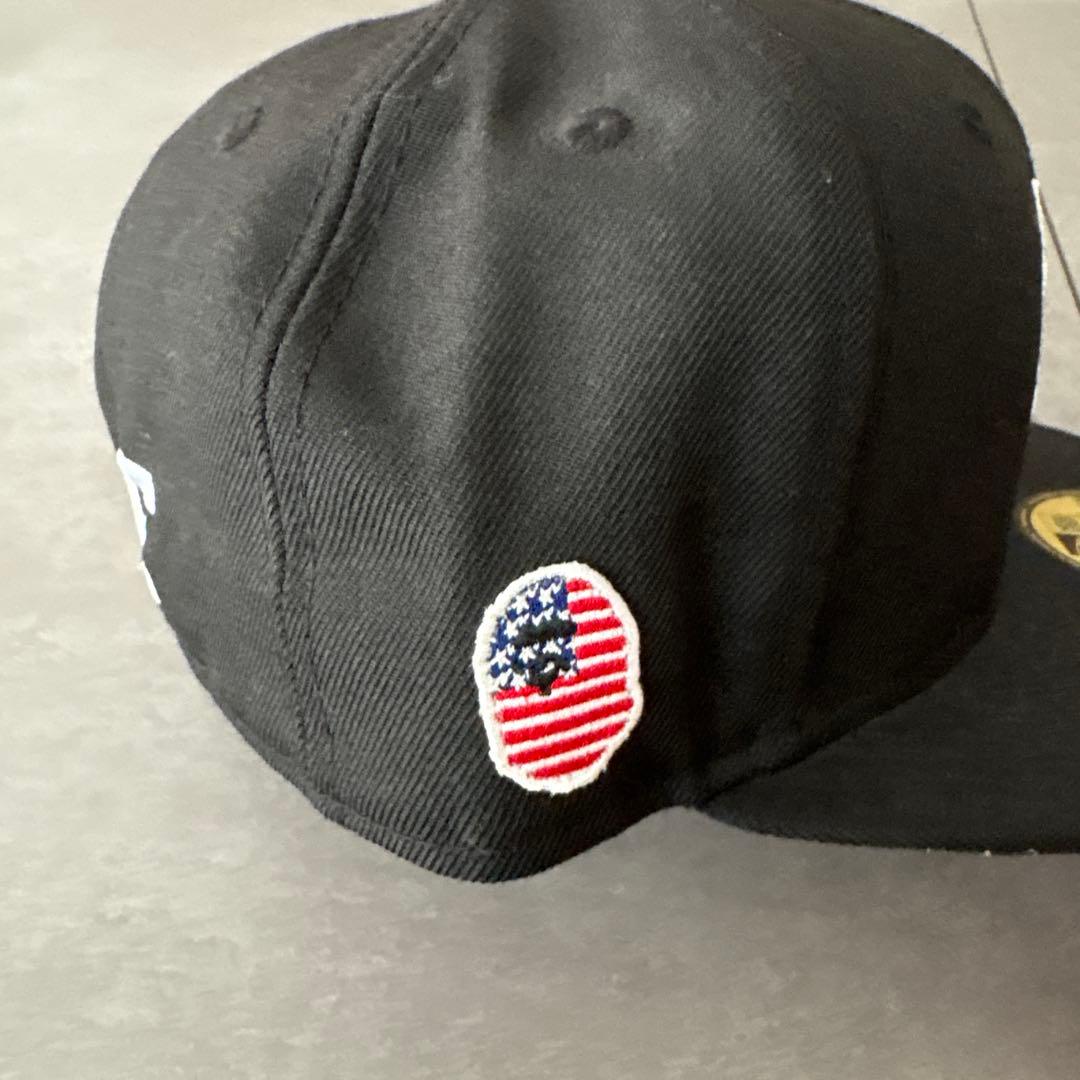 BAPE×NEWERA 59FIFTY 7 1/2 59.6cm 黒