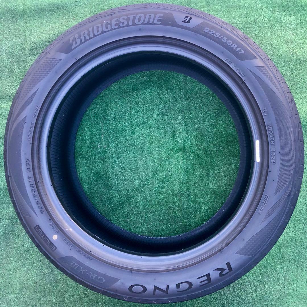 225/50 R17 BRIDGESTONE REGNO ラジアルタイヤ
