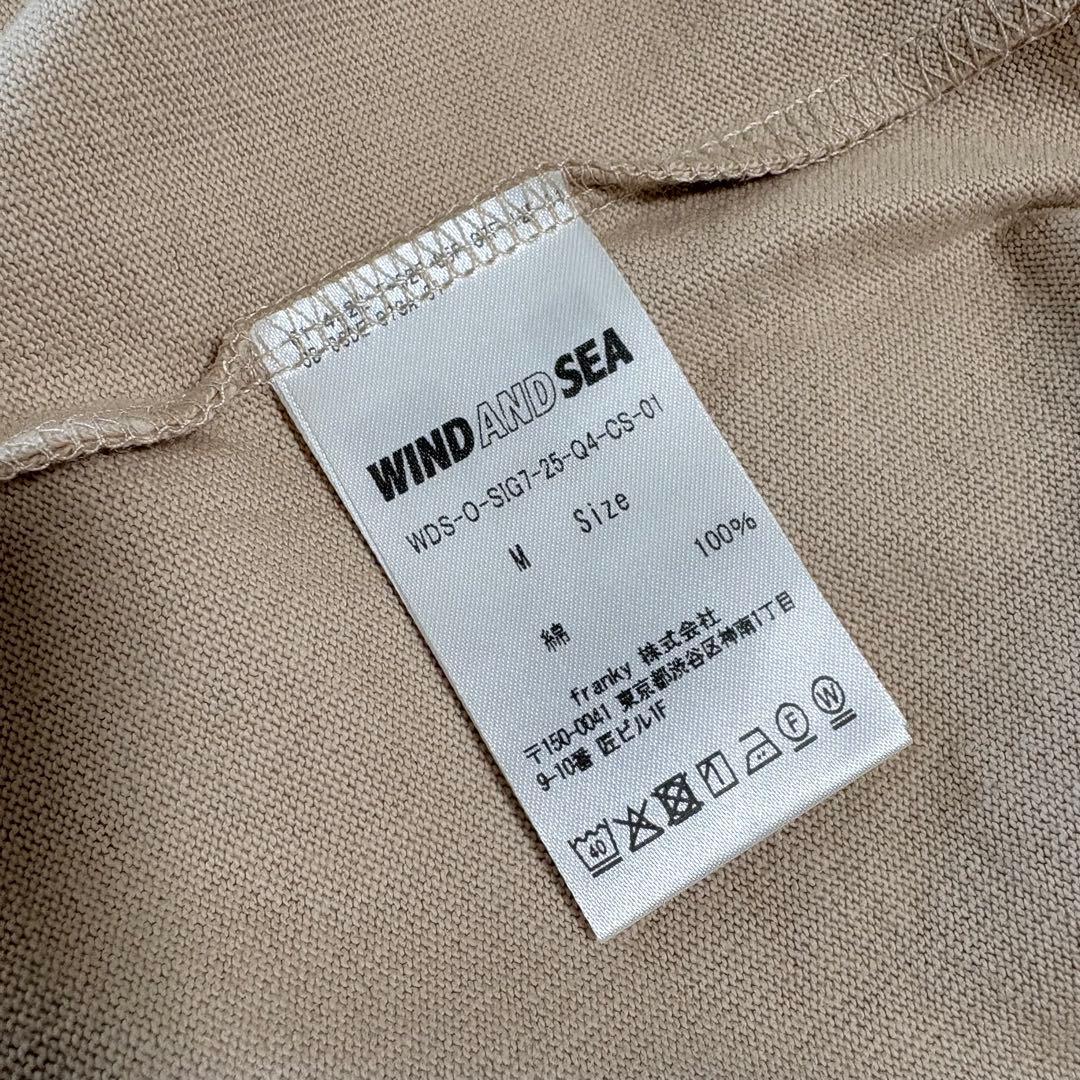 マ*ン様 WIND AND SEA ウィンダンシー Tシャツ M タグ付き未使用
