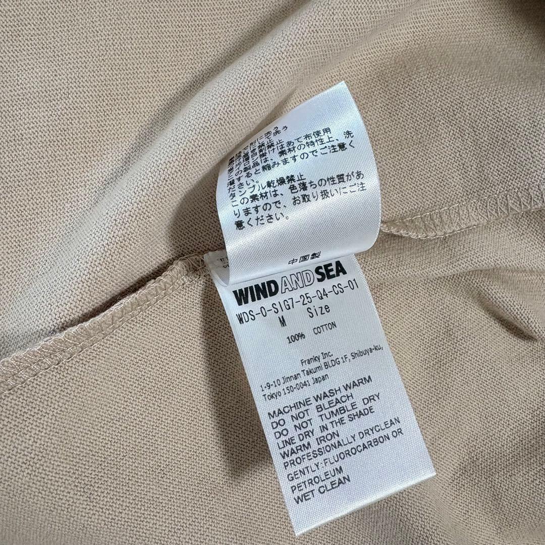 マ*ン様 WIND AND SEA ウィンダンシー Tシャツ M タグ付き未使用