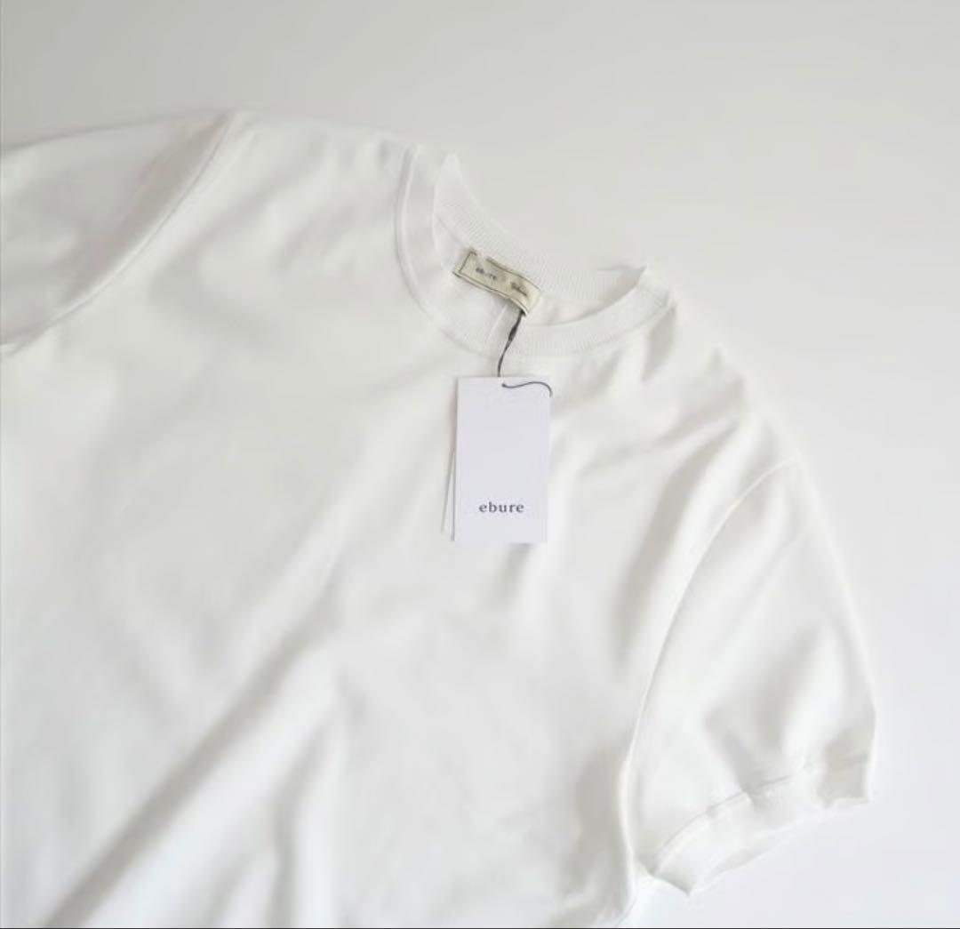 【新品未使用】ebure×Ron Herman コットンポンチTシャツ