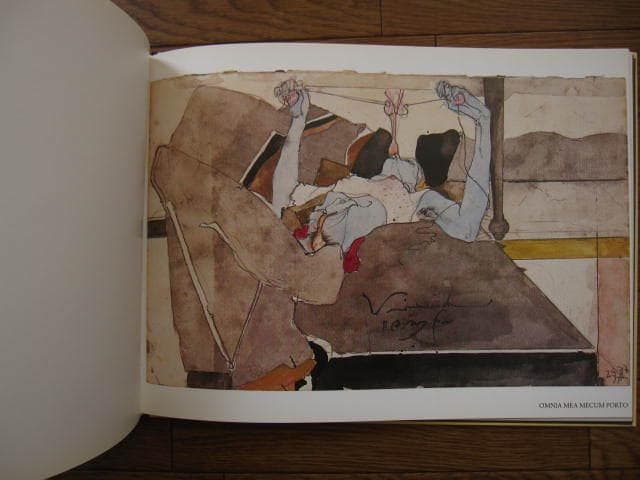 画集 Phyllis フュリス　Horst Janssen　ホルスト・ヤンセン