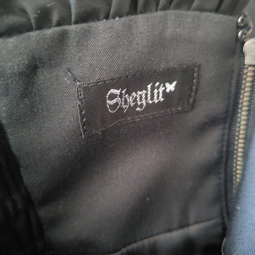【Sheglit】ハイウエストマーメイドスカート　黒