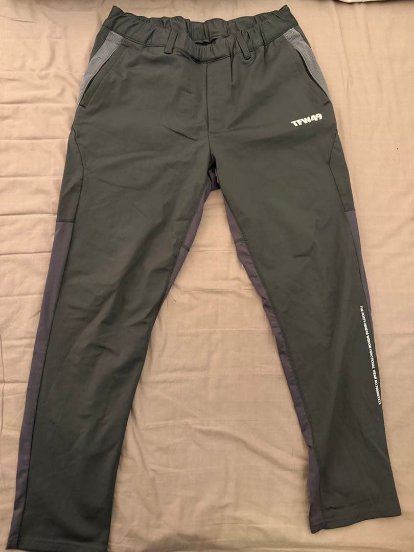 TFW49 STRETCH HYBRID PANTS チャコール　L