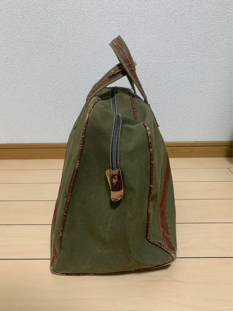 ヴィンテージ　ボストンバッグ　ミリタリー　軍物　古着