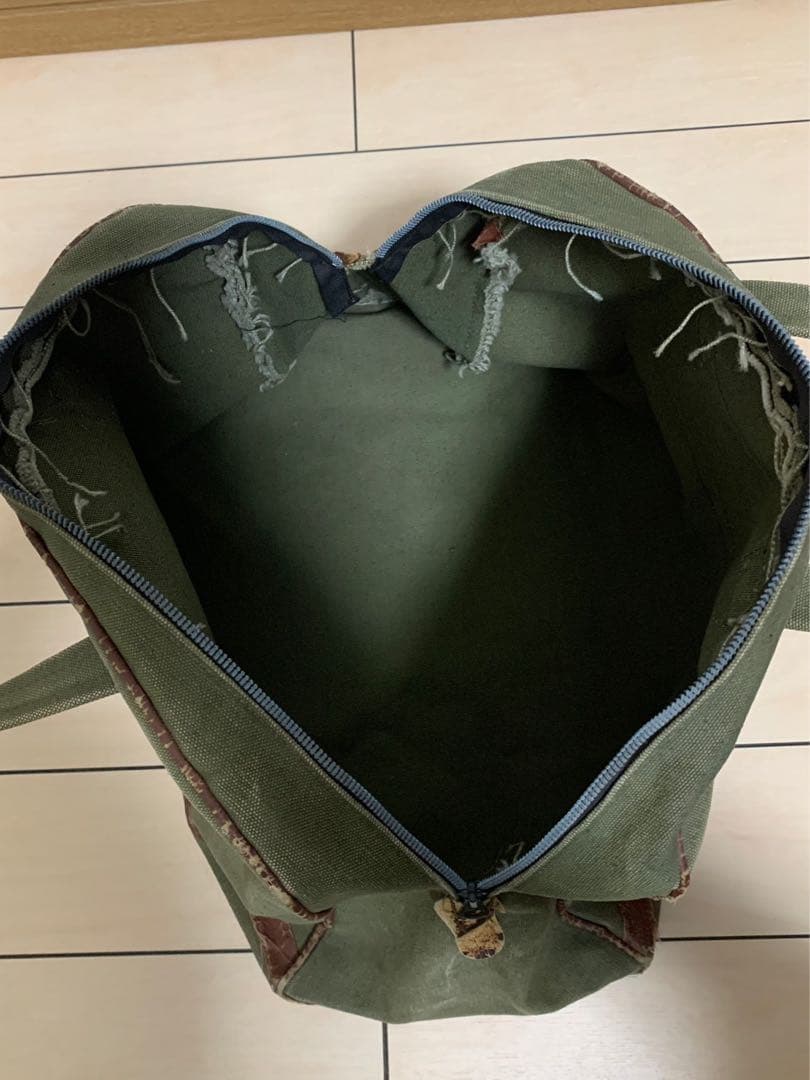 ヴィンテージ　ボストンバッグ　ミリタリー　軍物　古着