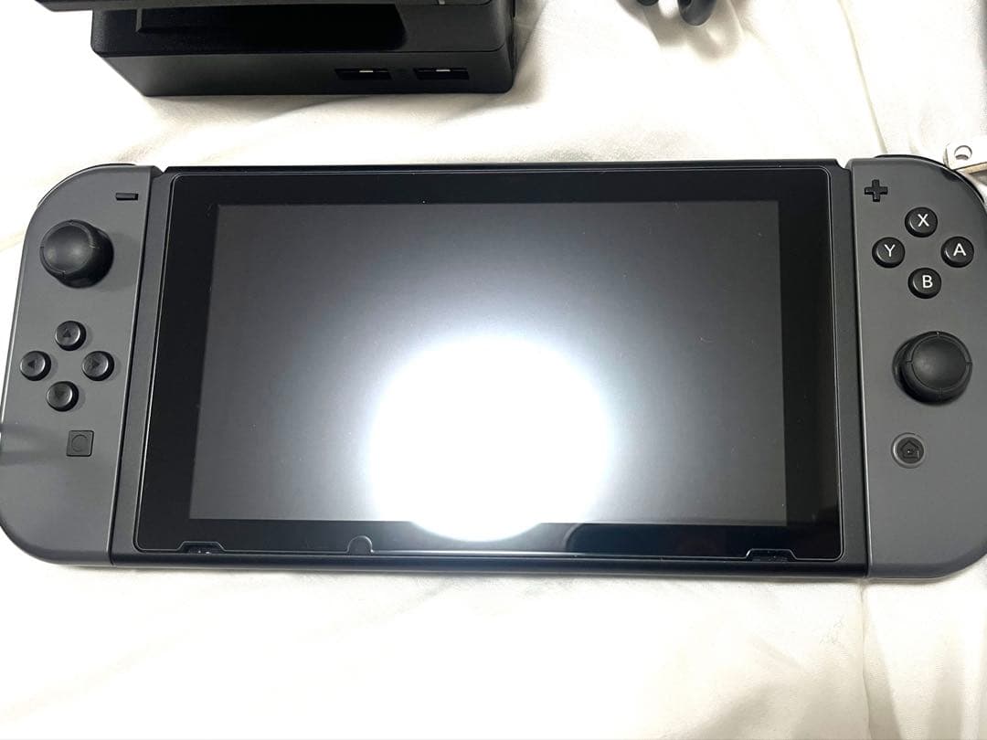 Nintendo Switch 本体 グレー 周辺機器付き