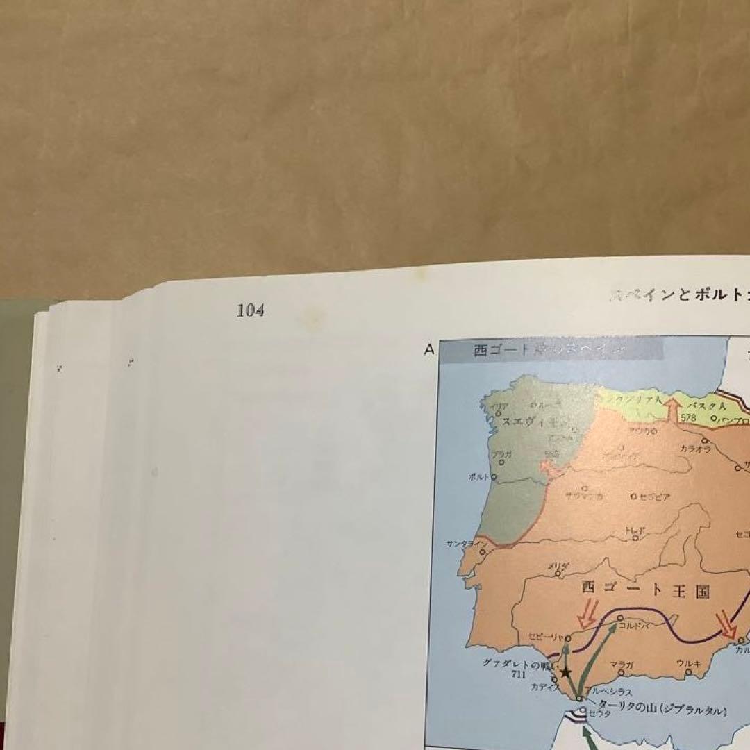 『ラルース 世界歴史地図』(中古本)