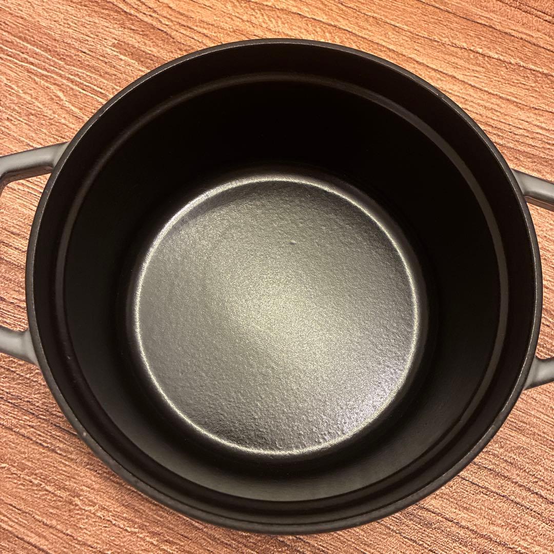 【STAUB】20cm グレー　未使用