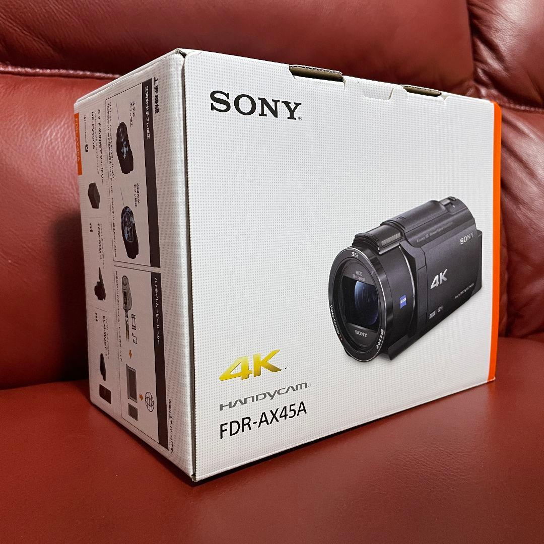 マーム　美品　ラスト1台　SONY FDR-AX45A 4K ハンディカム