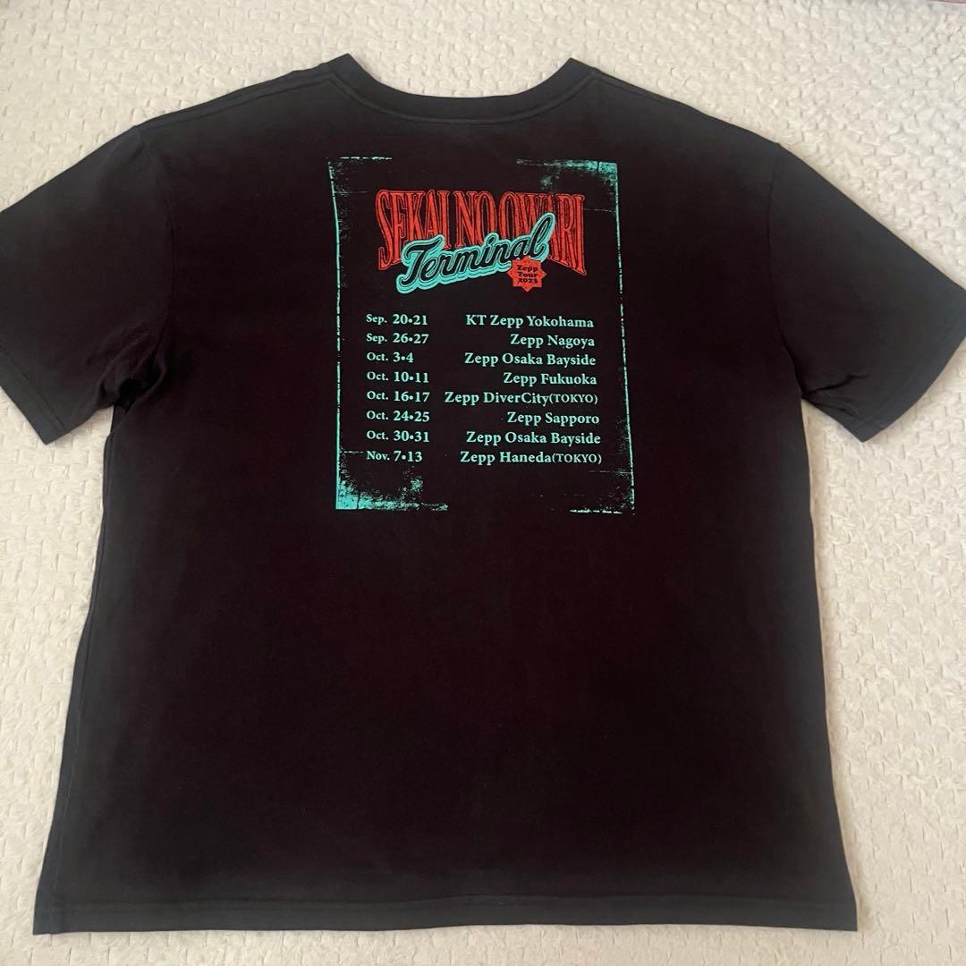 sekaonoowari セカオワ Terminal Tシャツ