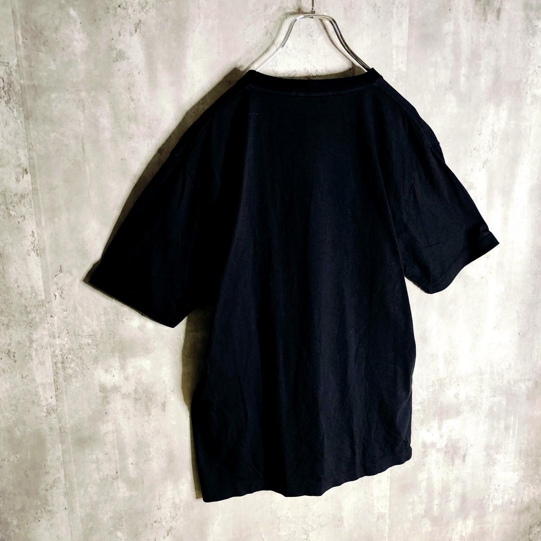 【美品】ストーンアイランド センターコンパスビッグロゴ 刺繍 半袖Tシャツ M