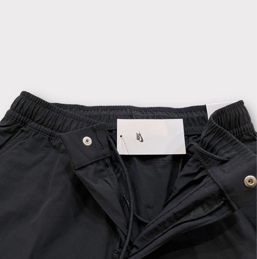 ナイキ　テーパードパンツ　メンズ　2XL　ブラック　ストレッチ　黒　ウーブン