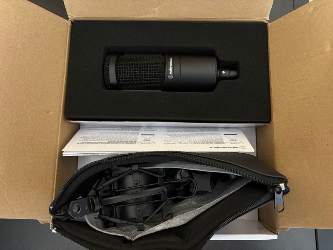 配信機器・PA機器・レコーディング機器 audio-technical AT2020 XLR
