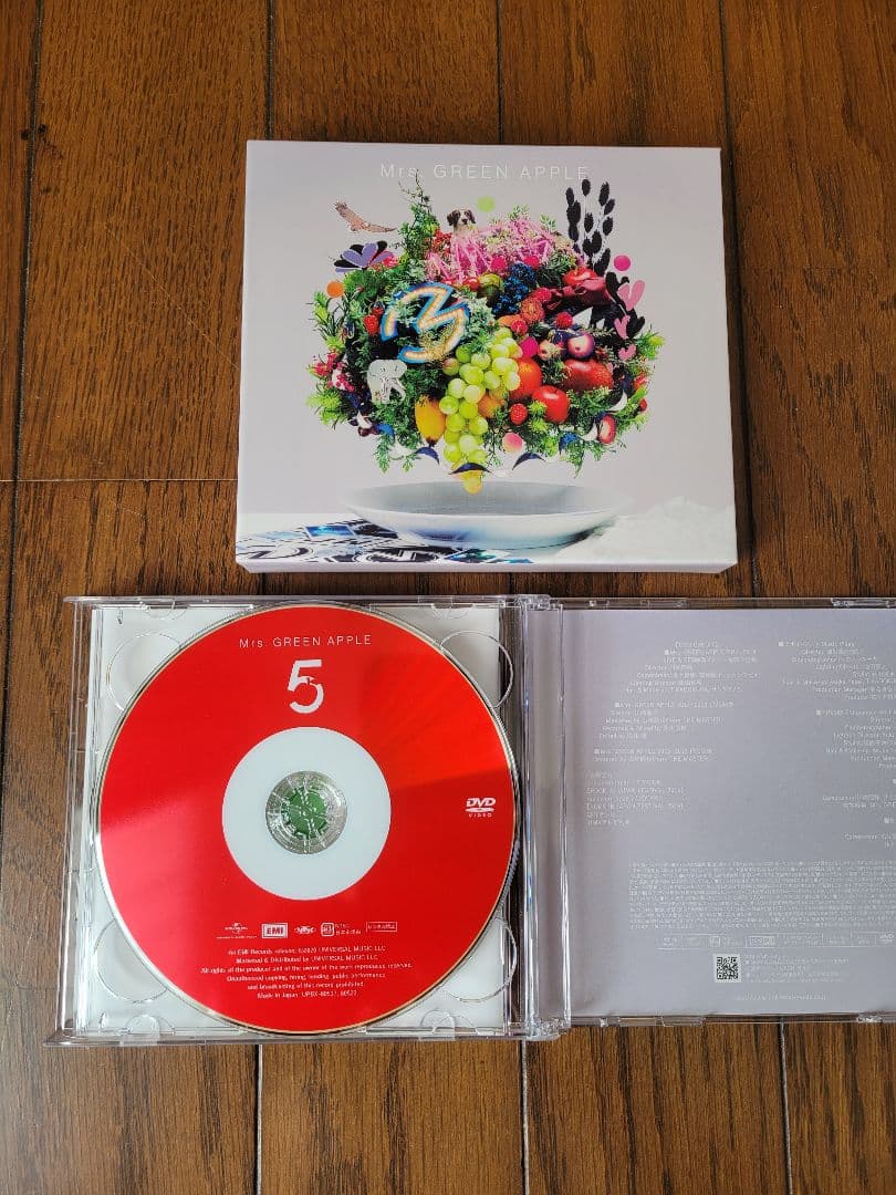 Mrs. GREEN APPLE 「5」CD + DVD 初回限定盤