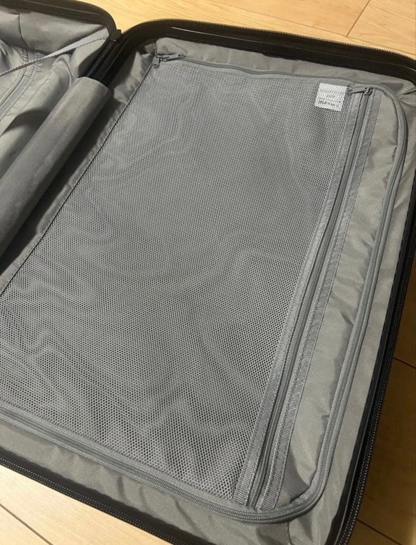 【無印良品　人気のフロントオープンタイプ】 機内持ち込み可　キャリーケース　軽量