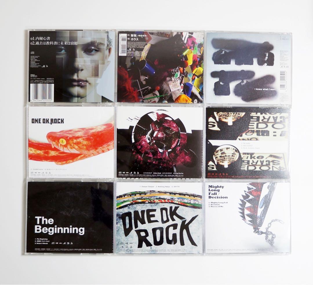 ONE OK ROCK CD 全シングル9枚セット アンサイズニア　ワンオク