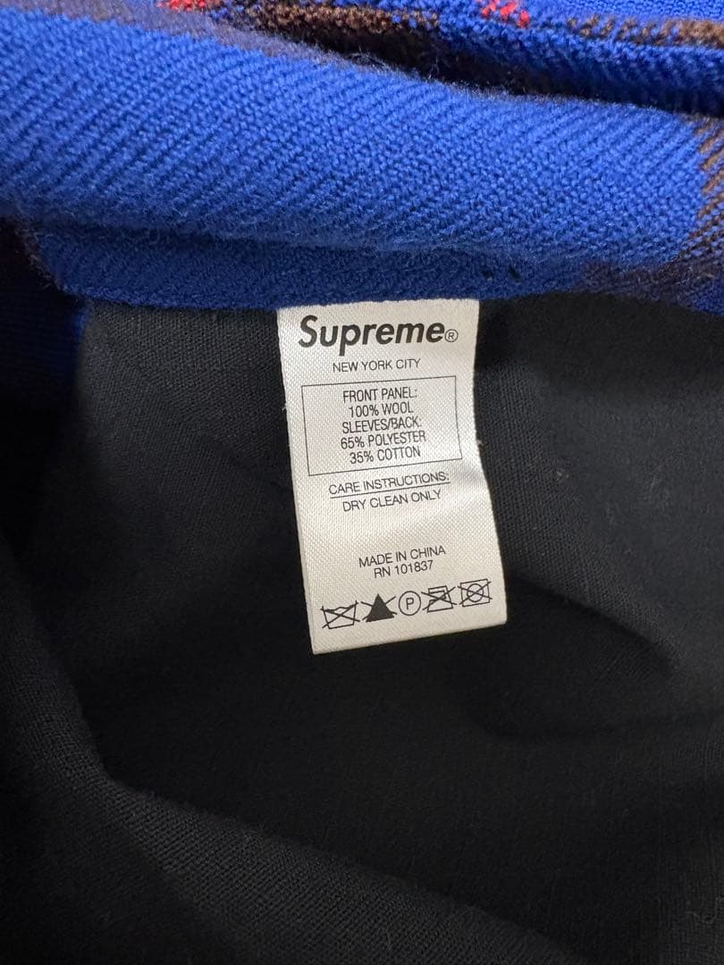 Supreme Comme des garcon shirt チェック