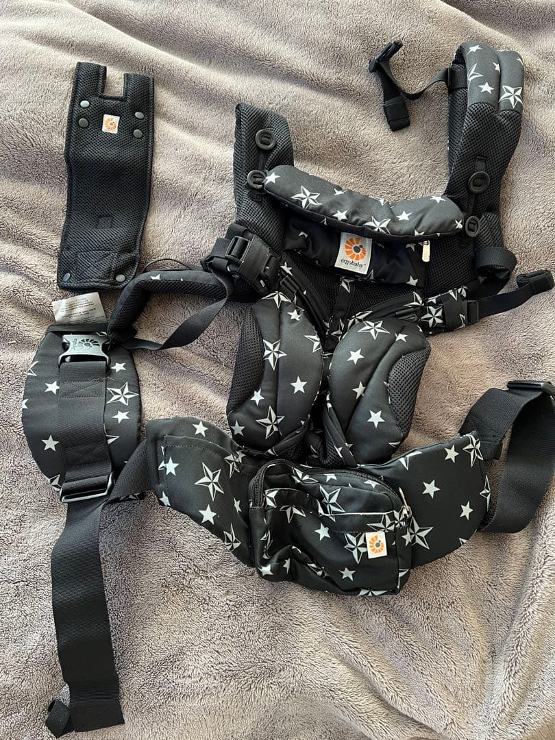 ergobaby OMNI 360 抱っこ紐 星柄 3.2〜20kg