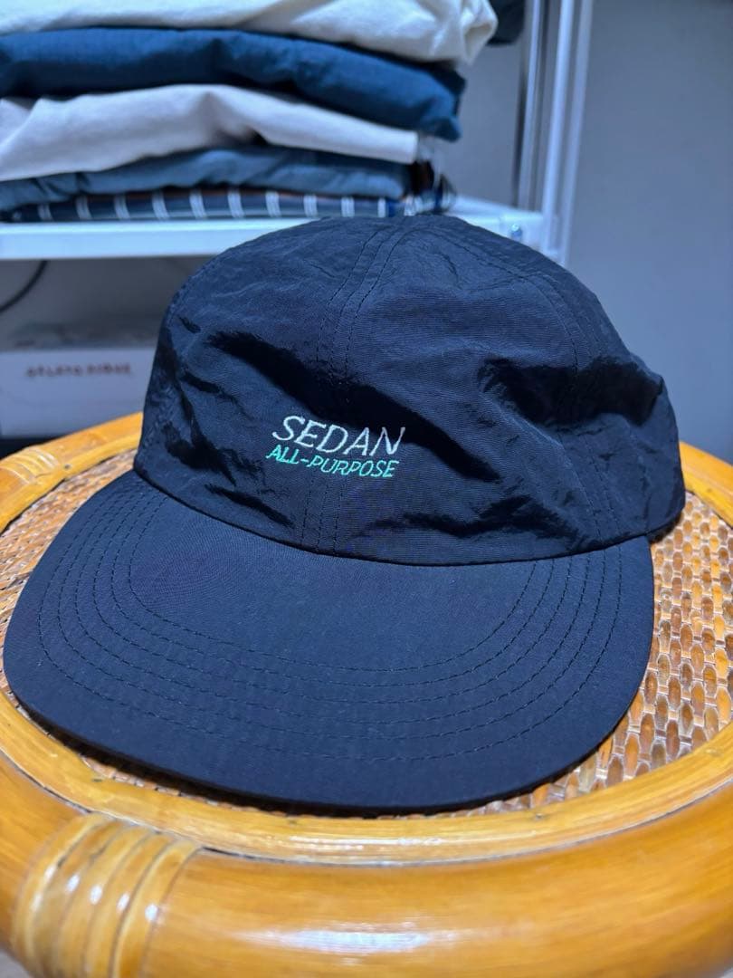SEDAN ALL-PURPOSE キャップ ブラック