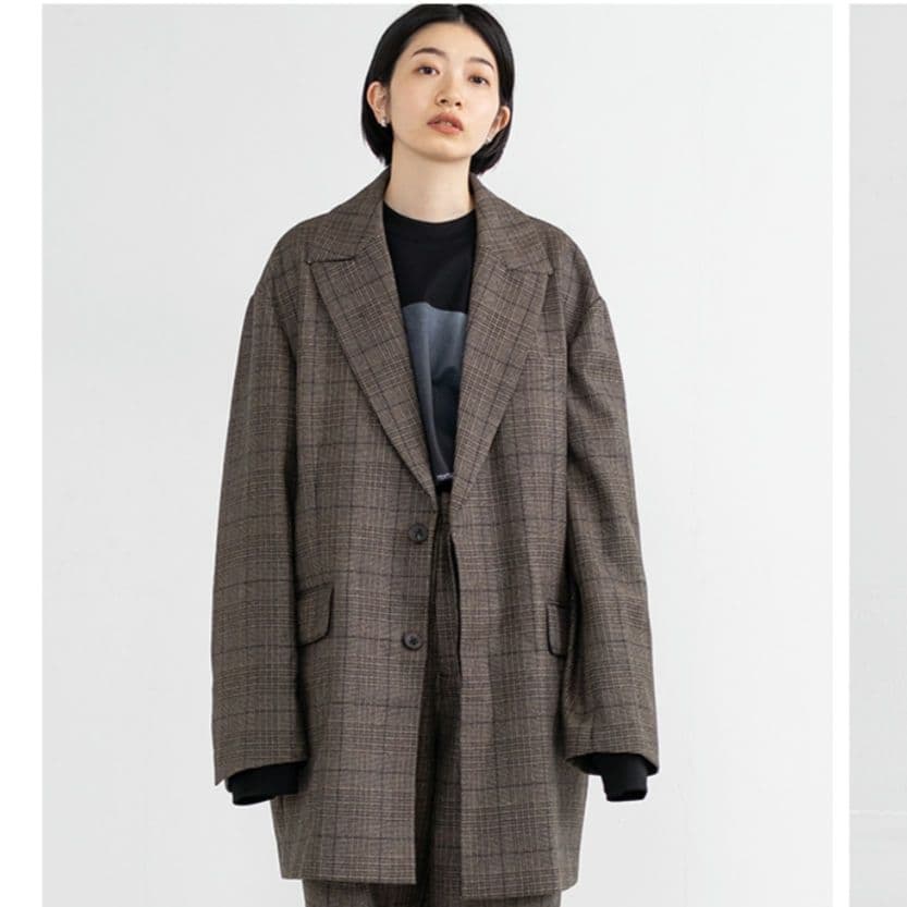 stein　OVERSIZED LONG TAILORED JACK GLEN.