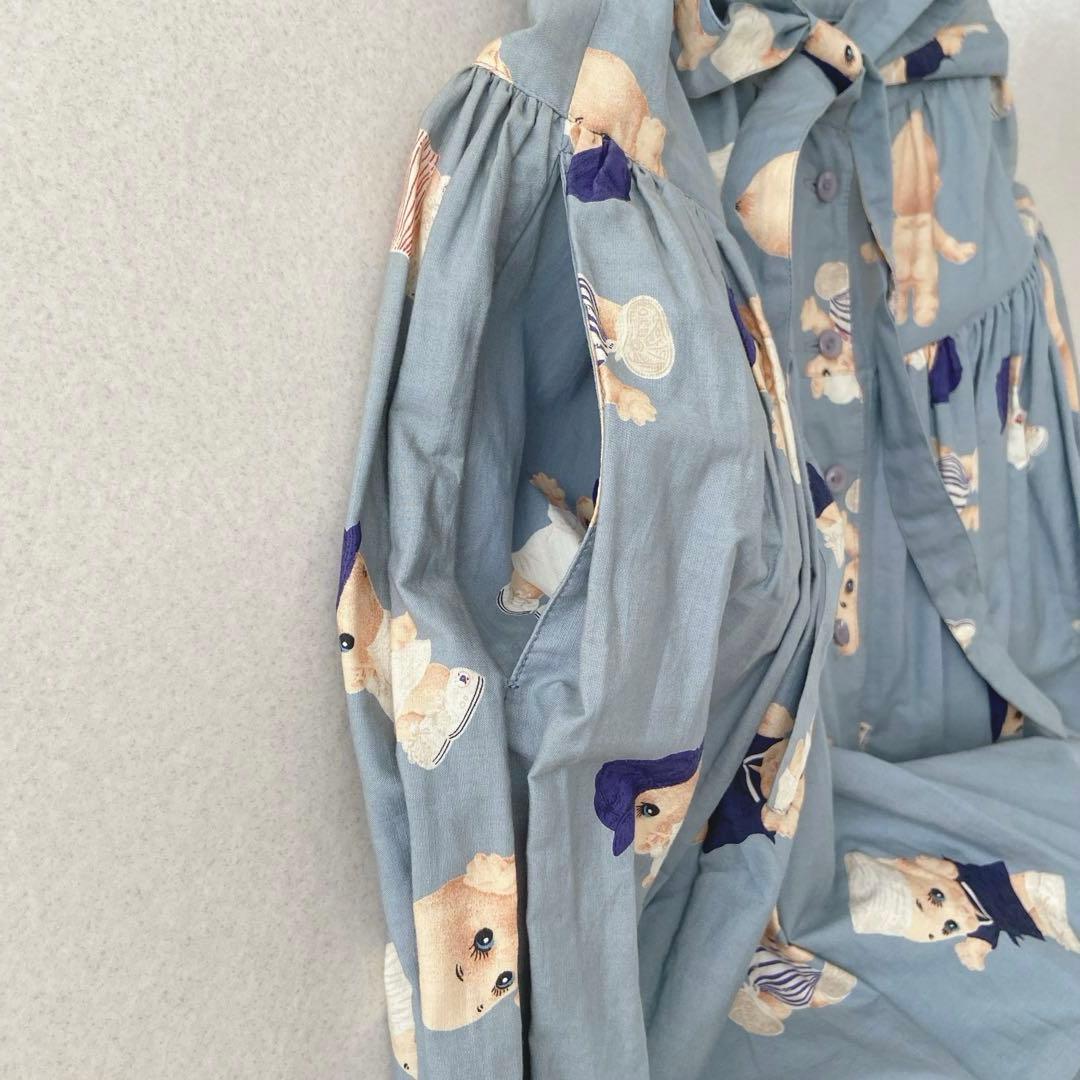 PINKHOUSE ピンクハウス　キューピーちゃん　ピンタックフリル　スカート