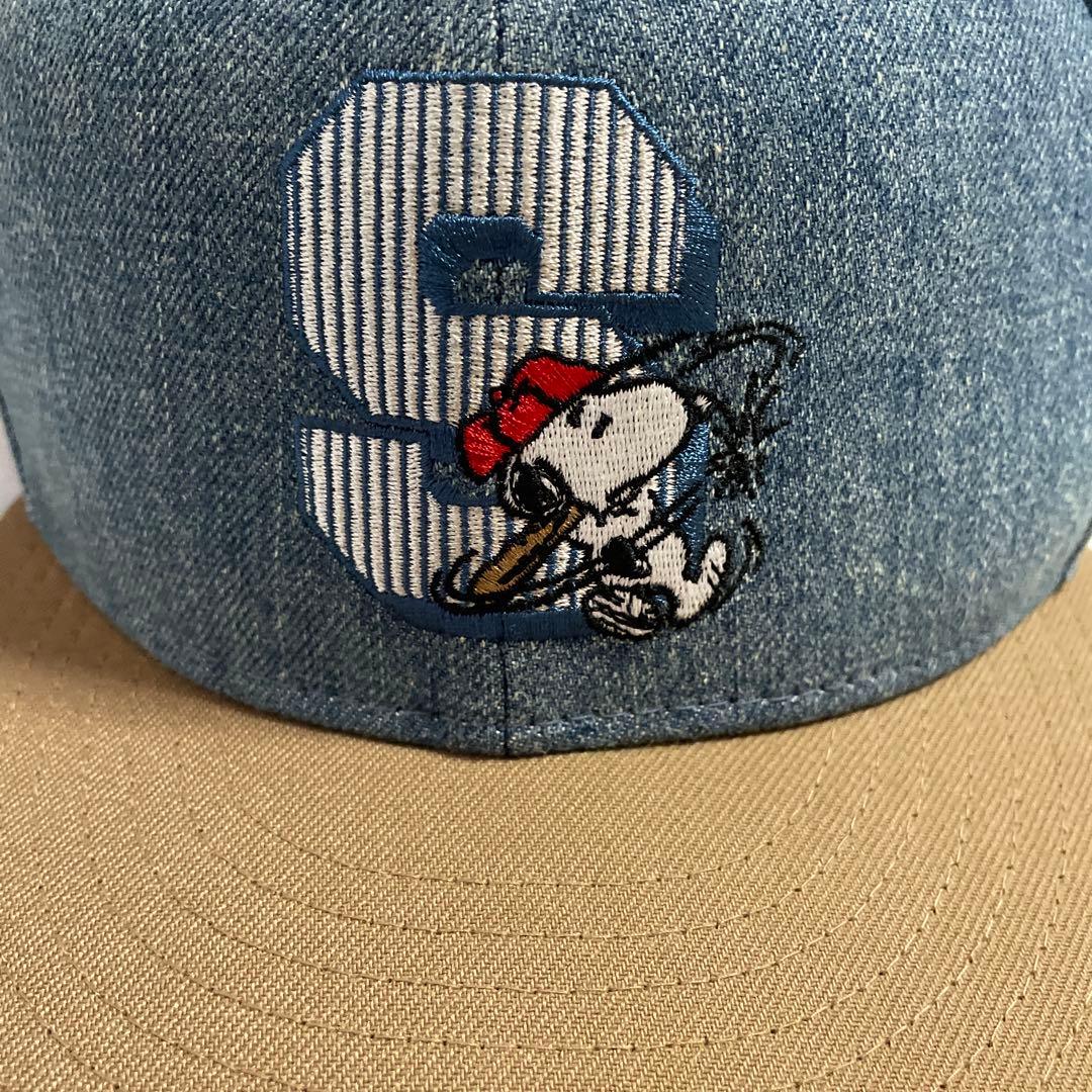 NEWERA 59FIFTY ピーナッツスヌーピーコラボ 7 1/2 別注