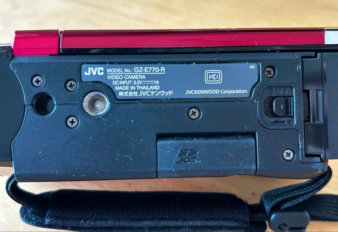 JVC GZ-E770-R AVCHD FULL HD ビデオカメラ 本体