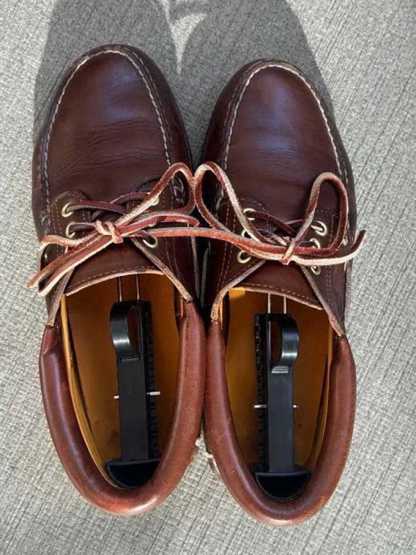 Timberland 3eyes 7.5 25.5cm バーガンディ