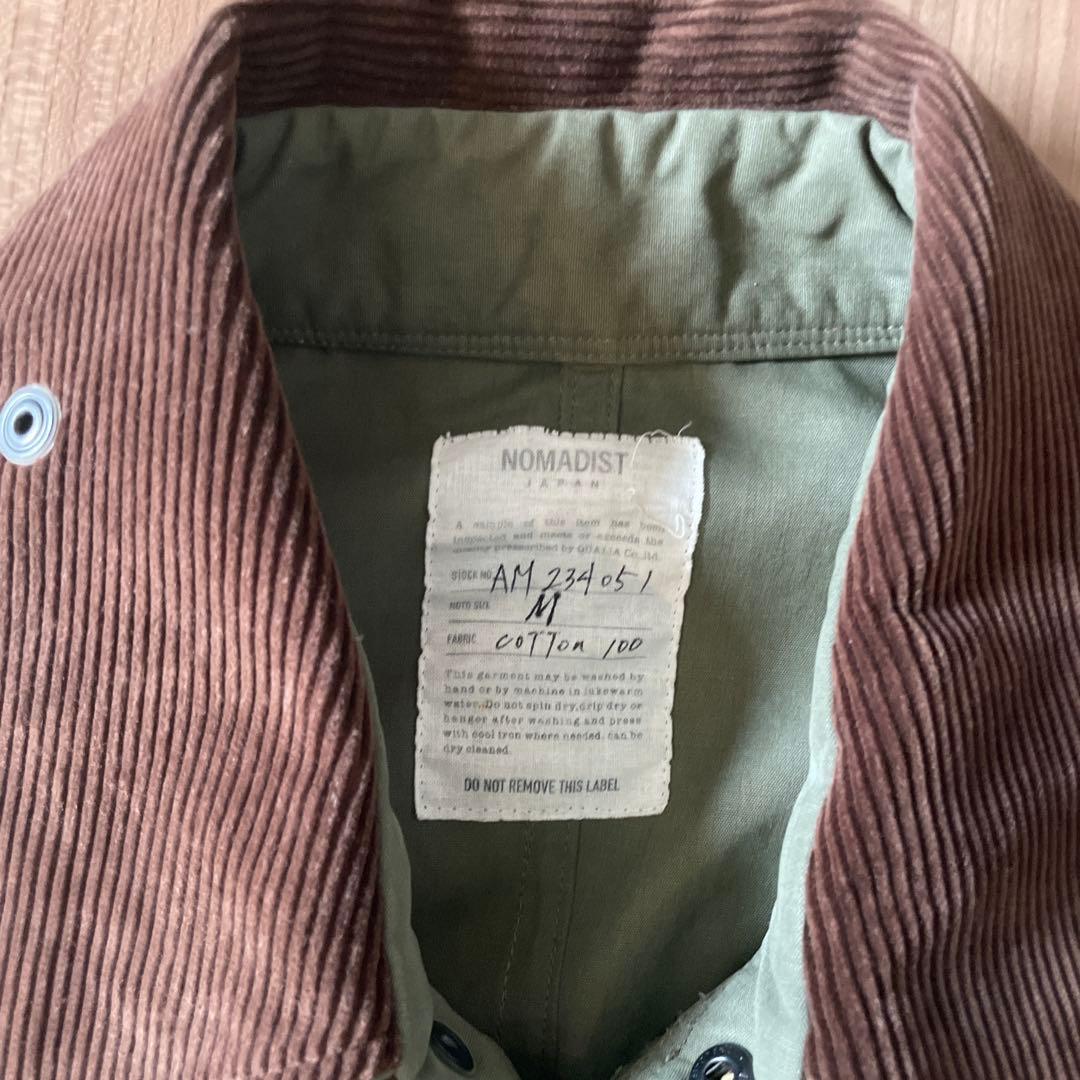 NOMAD BY UNION NOMADIST コットン モッズコート Mサイズ
