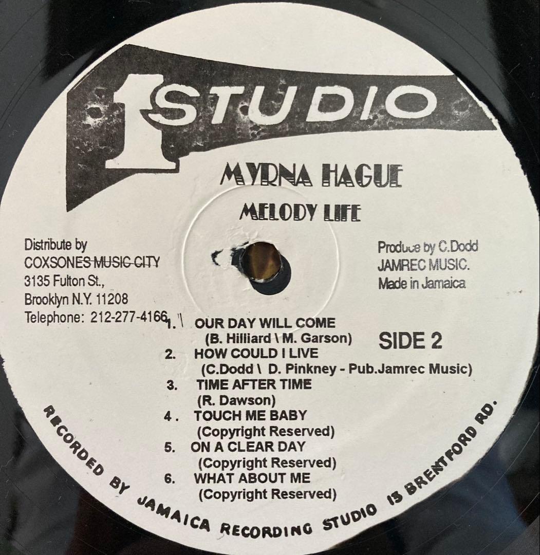 Myrna Hague - Melody Life LPレコード