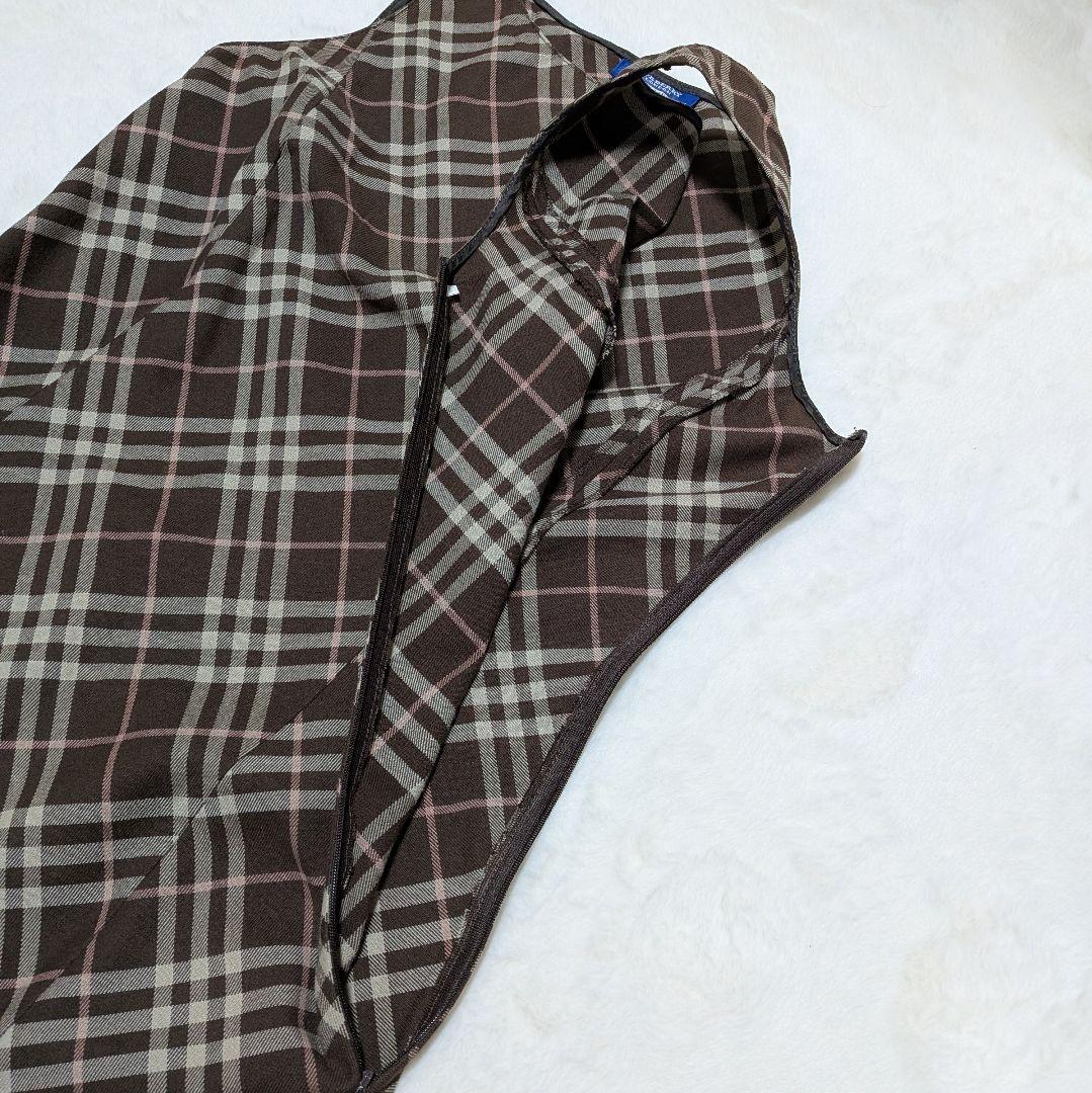 極美品✨BURBERRY BLUE LABEL ノバチェック ワンピース 38M